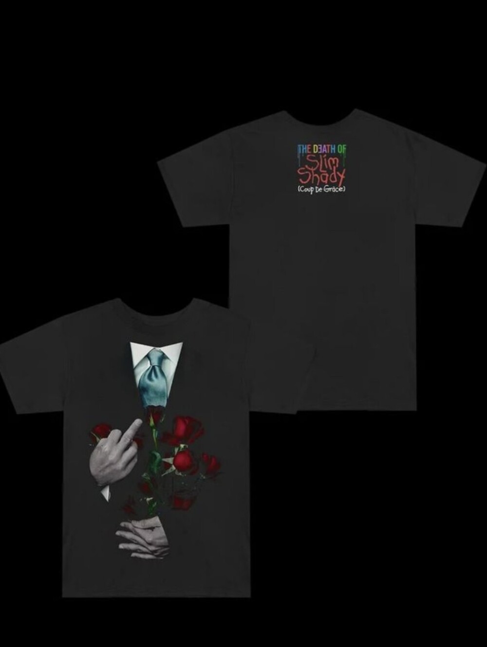 Eminem “Middle Finger Roses” T-Shirt Large NEW Sealed Rare